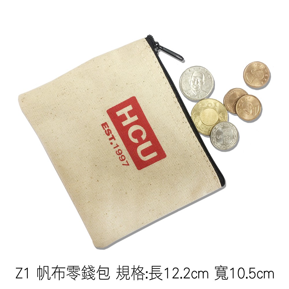 Z1 帆布零錢包 規格:長12.2cm 寬10.5cm